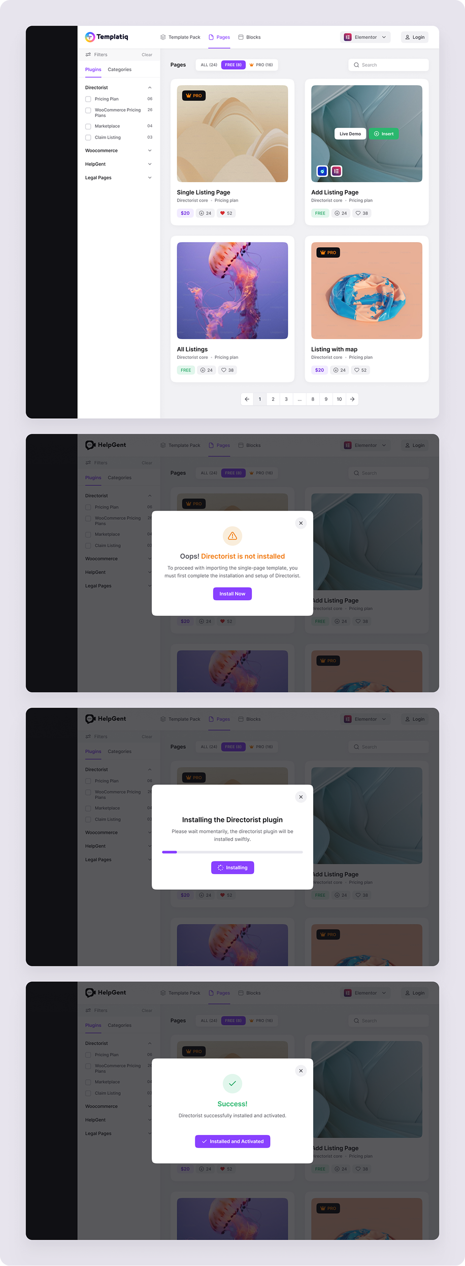 Templatiq final result screen 4